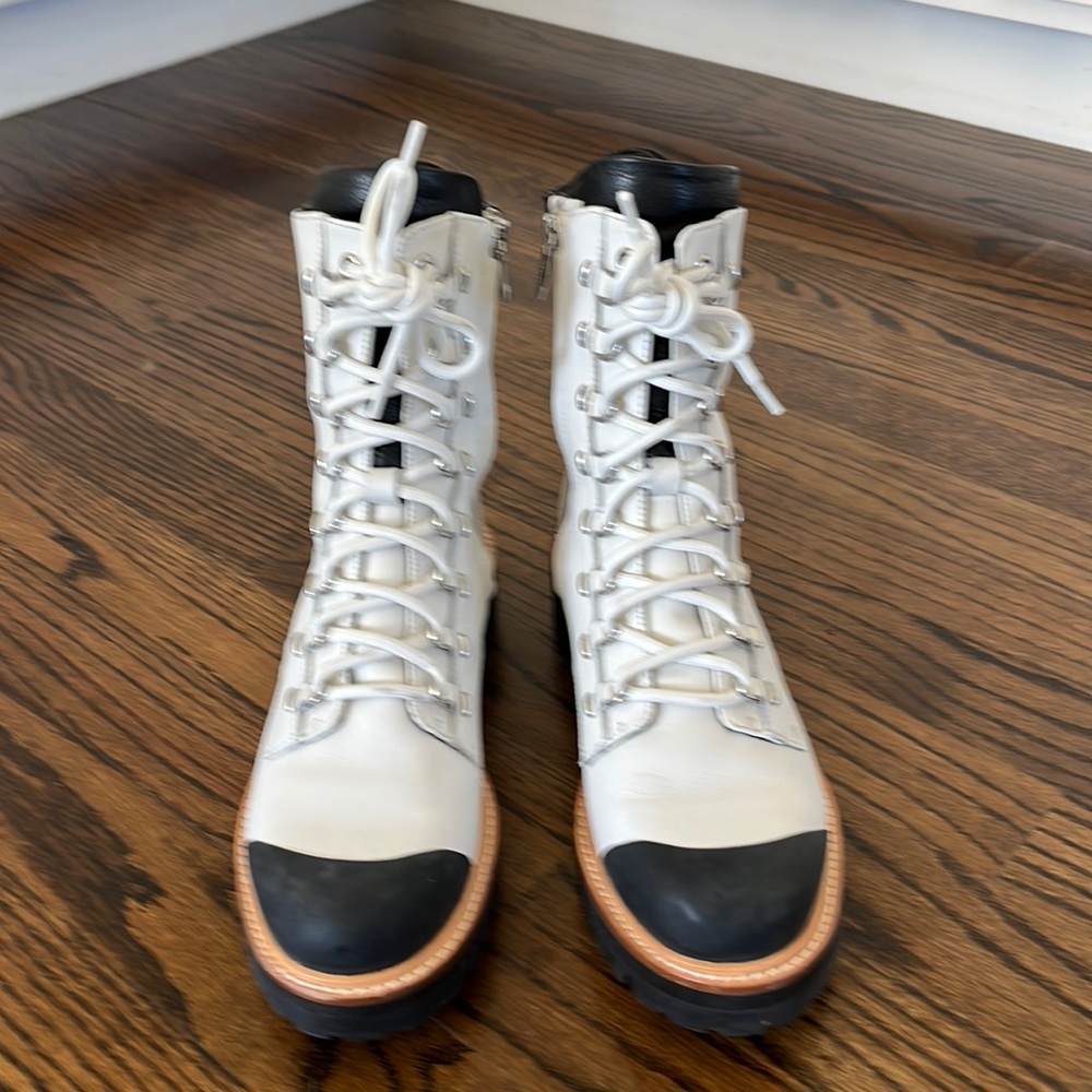 Sigerson Morrison Lace Up Combat Boot